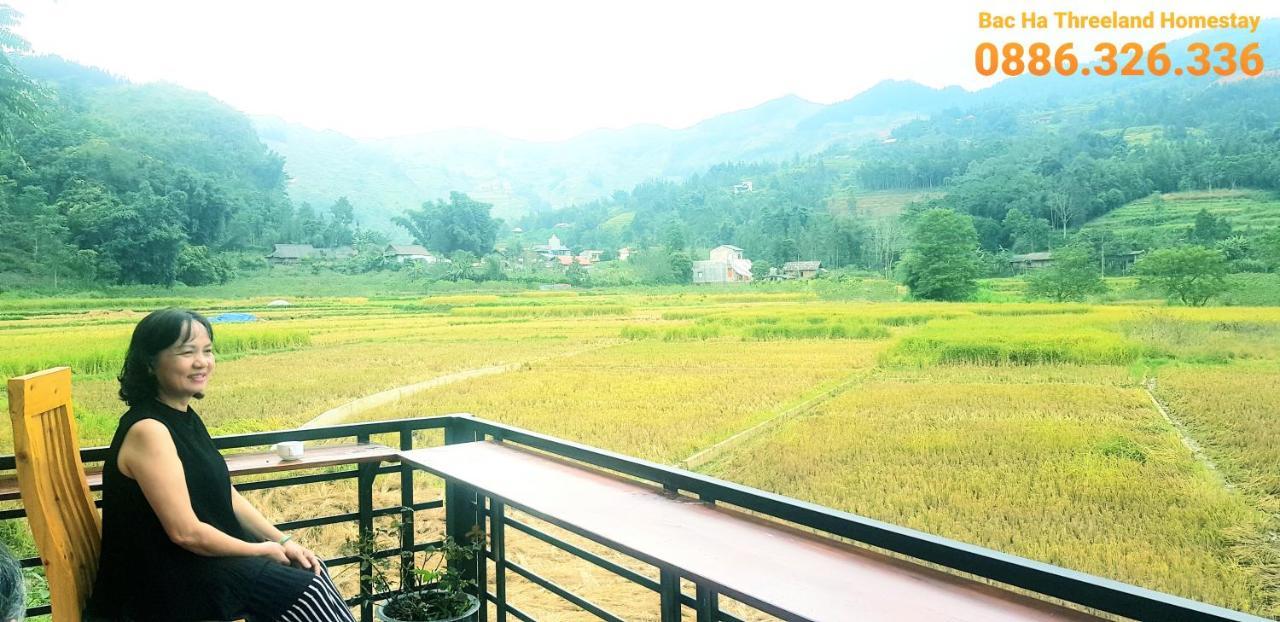 Bac Ha Threeland Homestay Exteriér fotografie