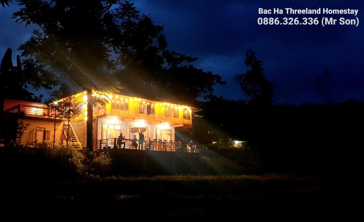 Bac Ha Threeland Homestay Exteriér fotografie