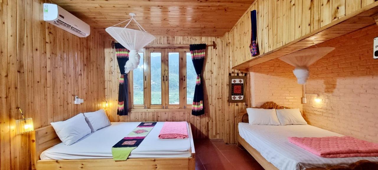 Bac Ha Threeland Homestay Exteriér fotografie