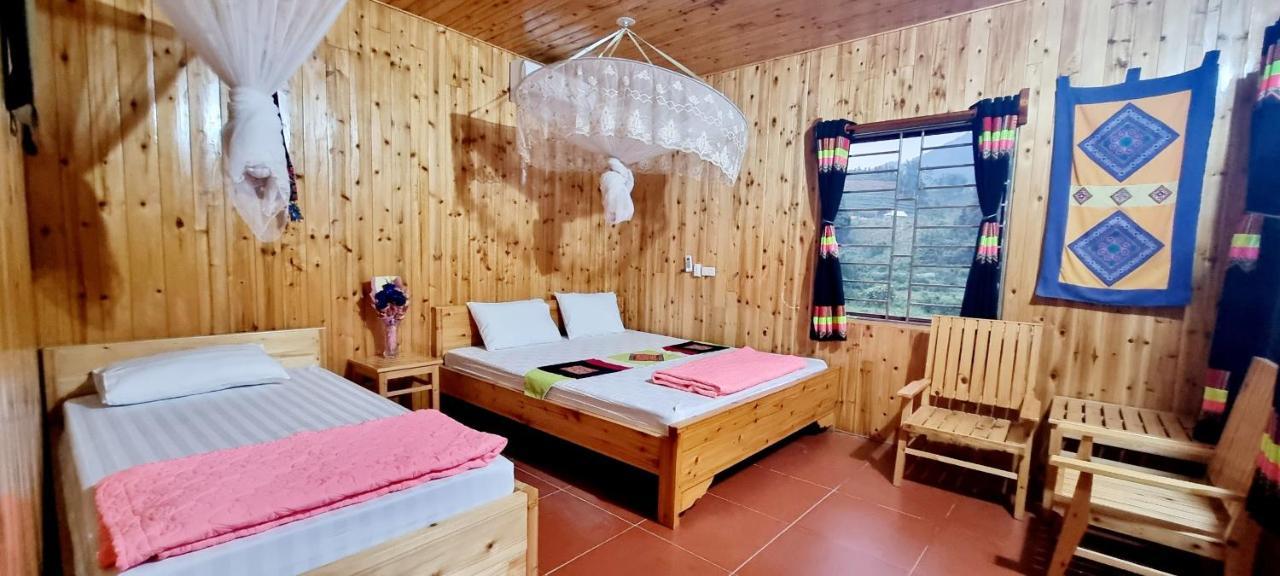 Bac Ha Threeland Homestay Exteriér fotografie