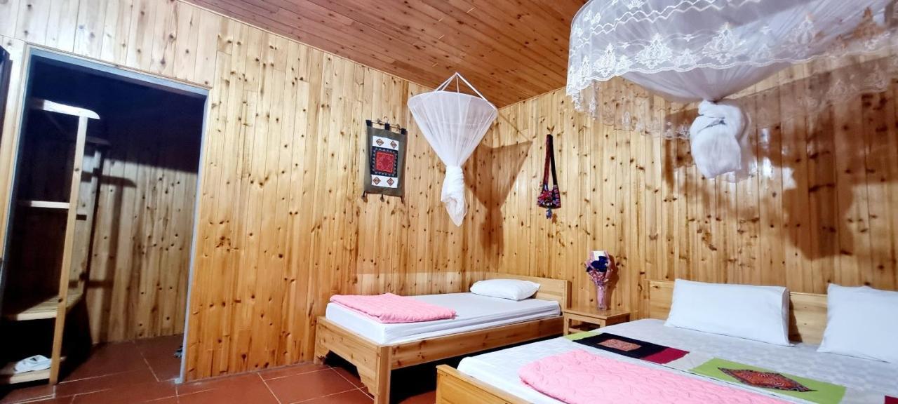 Bac Ha Threeland Homestay Exteriér fotografie