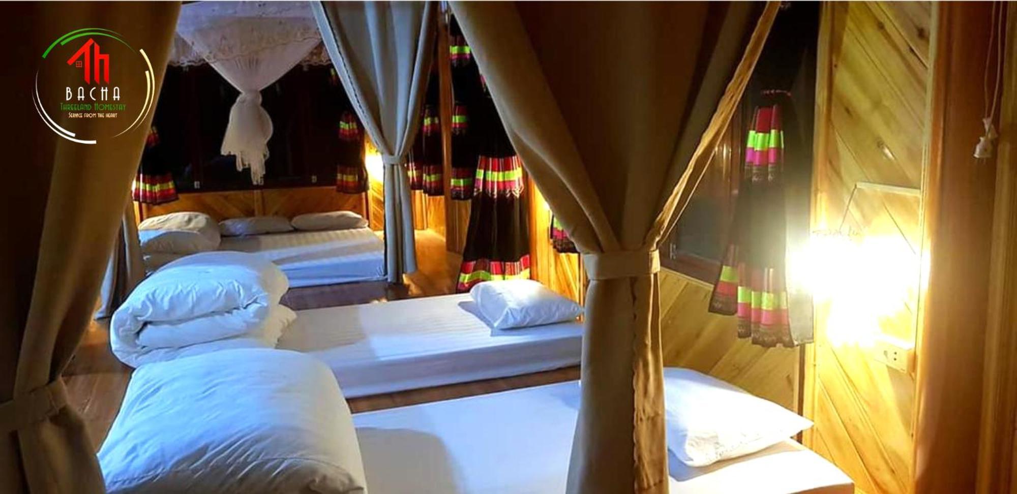 Bac Ha Threeland Homestay Exteriér fotografie