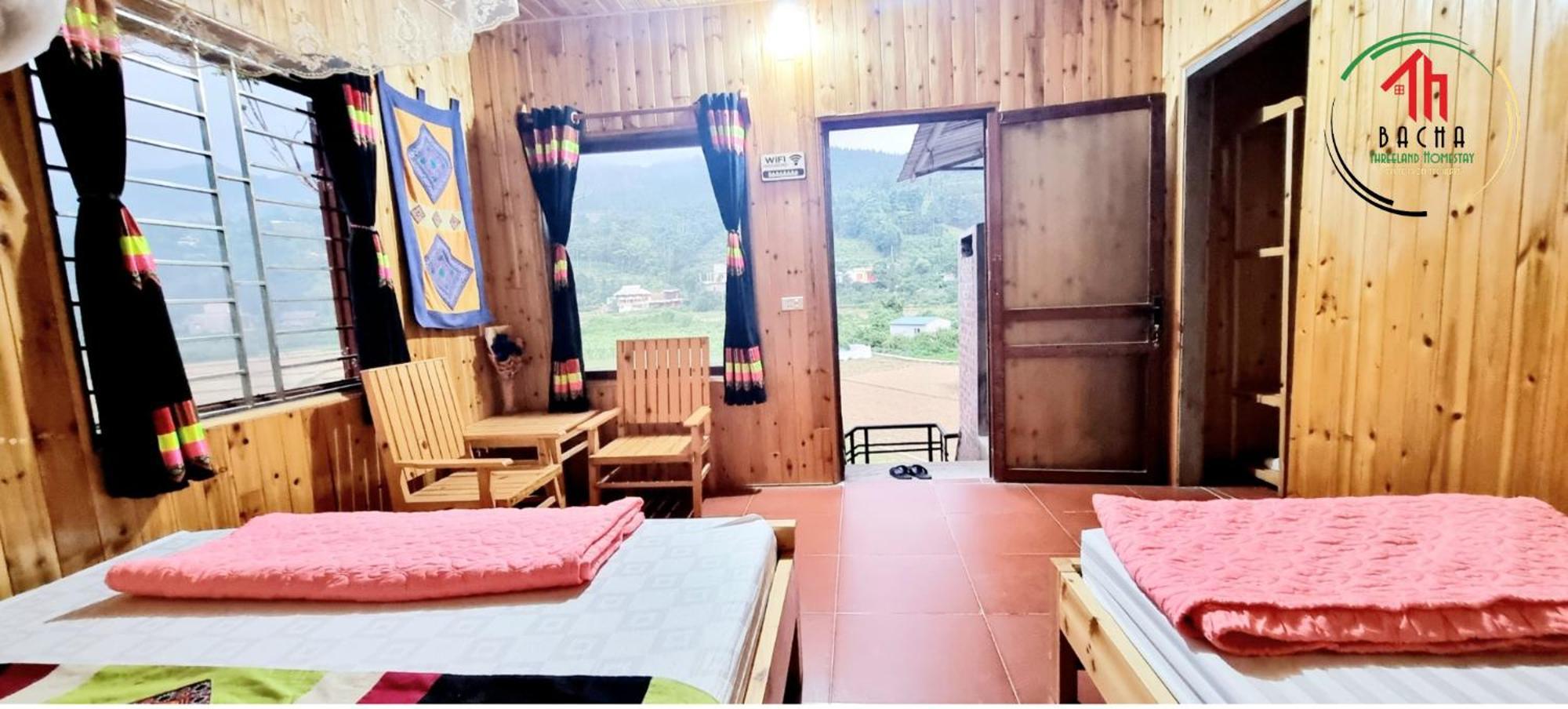 Bac Ha Threeland Homestay Exteriér fotografie