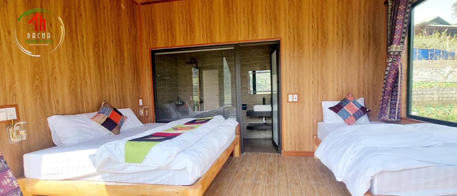 Bac Ha Threeland Homestay Exteriér fotografie